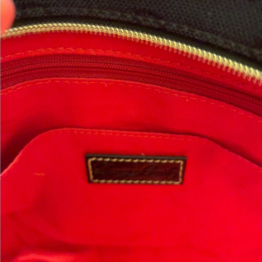 Dooney & Bourke Navy Monogram Tote - Picture 7 of 8